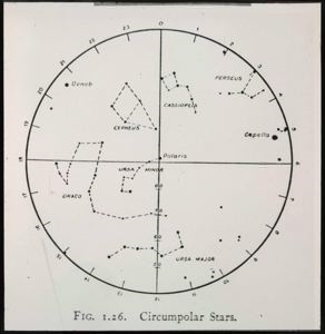 Image of North Star, End of Handle of the Little Dipper, Drawing
